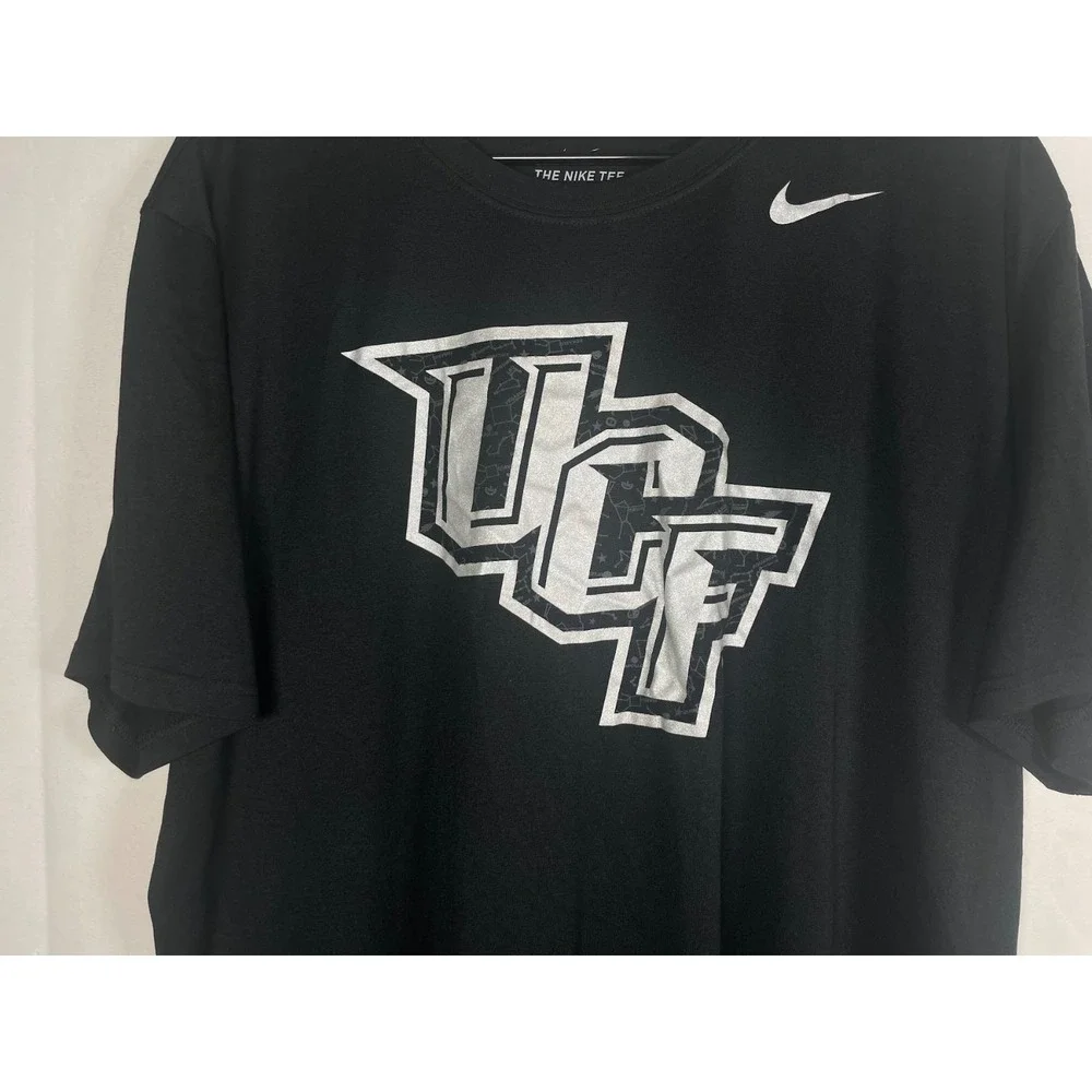 Nike Central Florida Knights Men's Dri Fit Short Sleeve T Shirt Black Size XXL